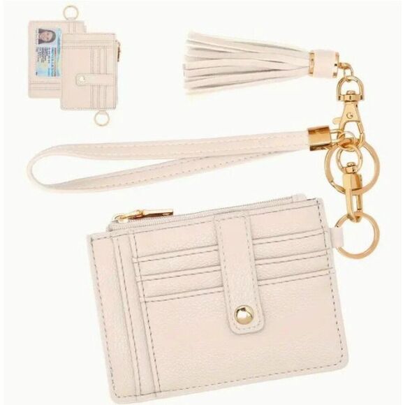 RFID Keychain Wristlet with‎ Wallet Slim NWT - Picture 1 of 5